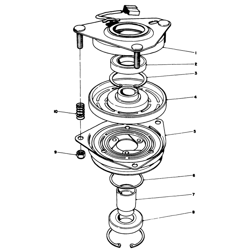 Clutch Assembly No 54-3200