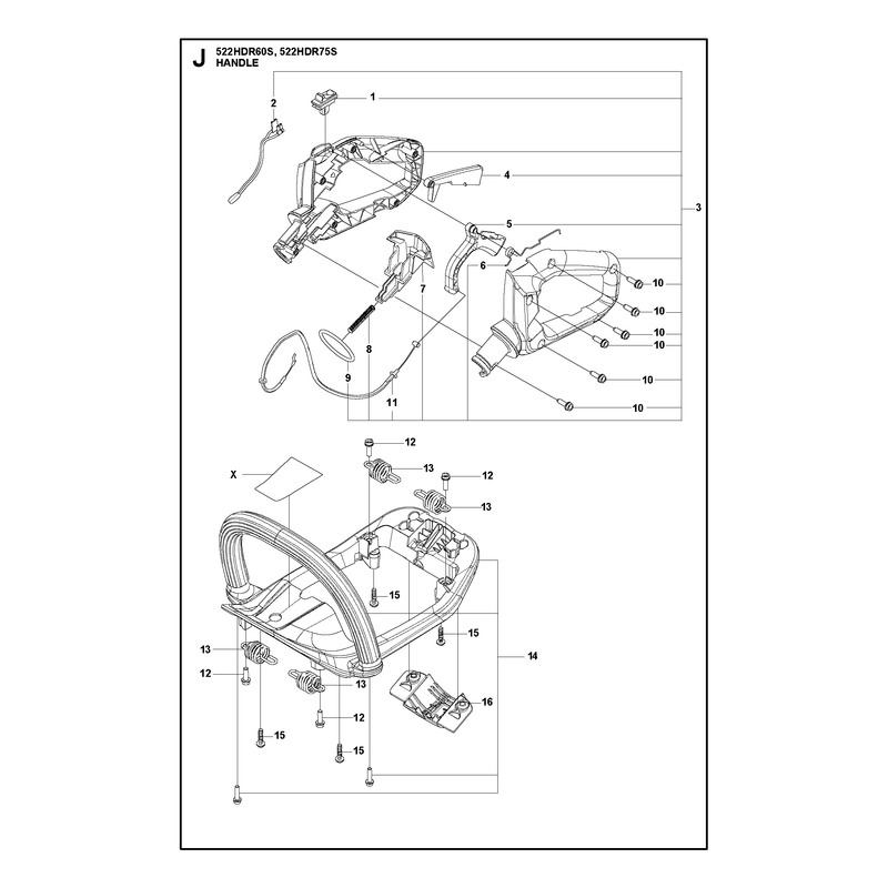 HANDLE AND CONTROLS