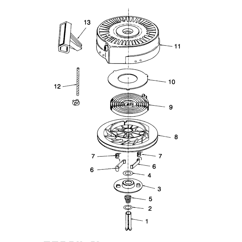 Recoil Starter No. 590652