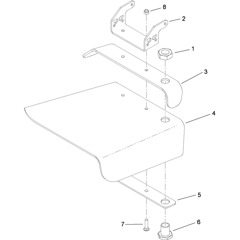 Deflector Assembly No 115-4160