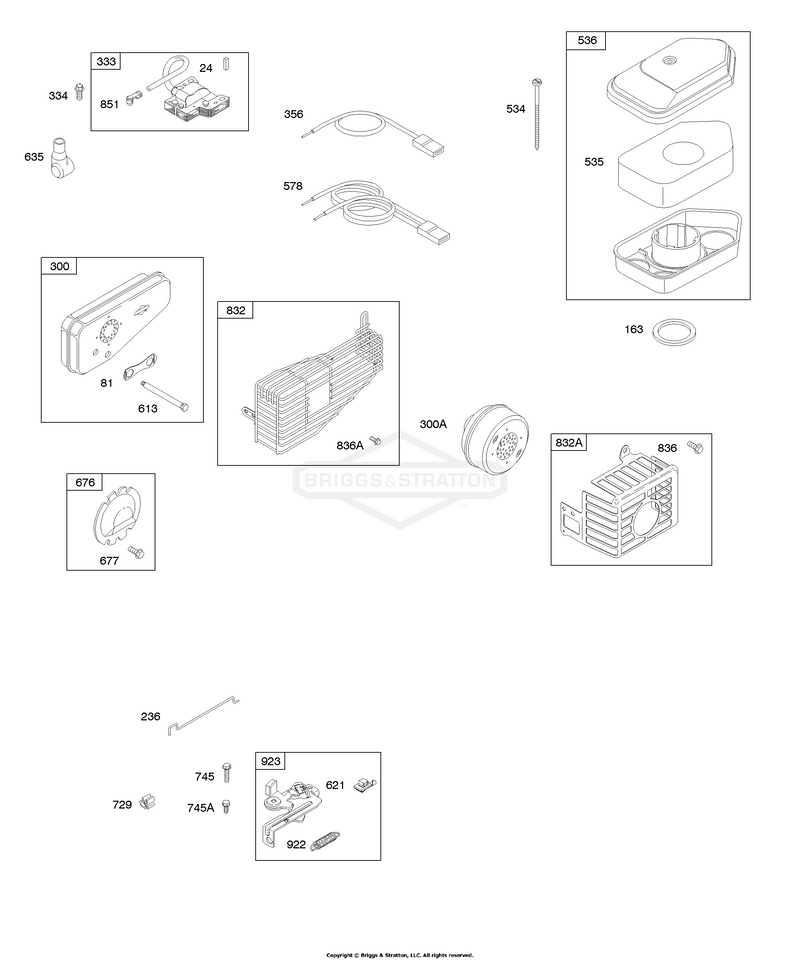 Air Cleaner, Brake, Exhaust System, Ignition
