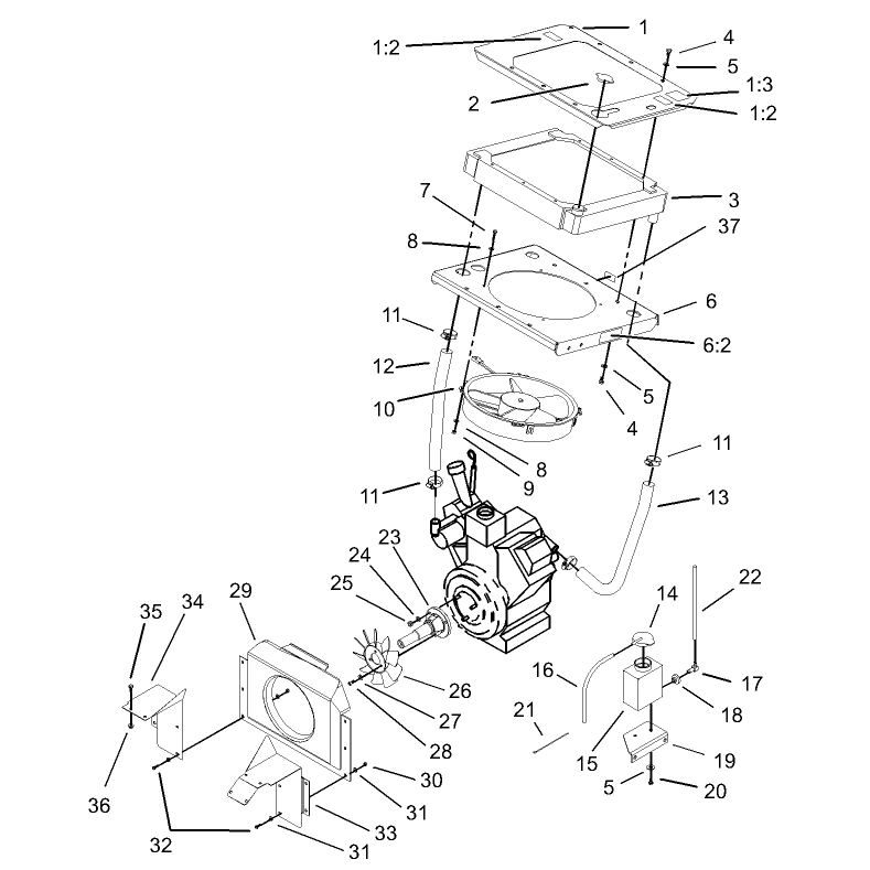 Cooling System Assembly