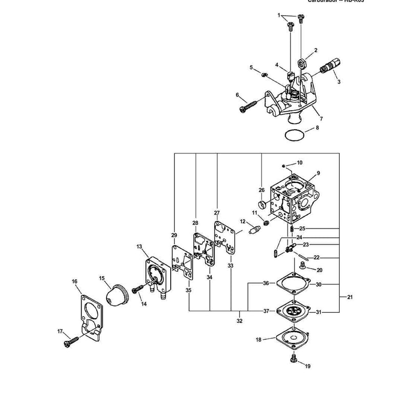 Carburetor -- RB-K63