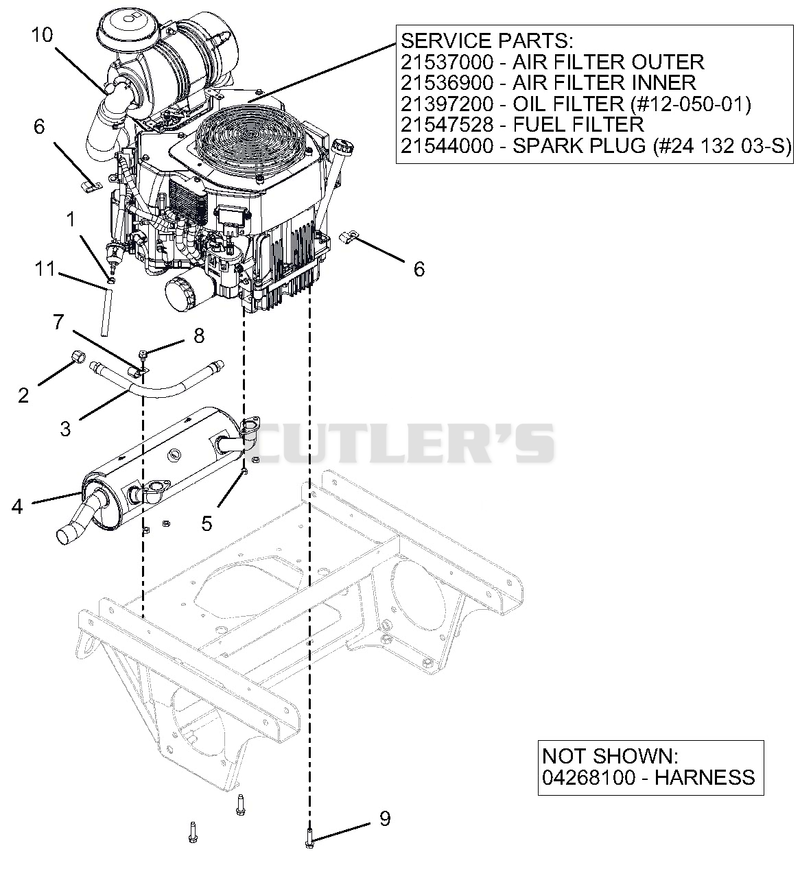 Engine - Kohler ECV749 EFI