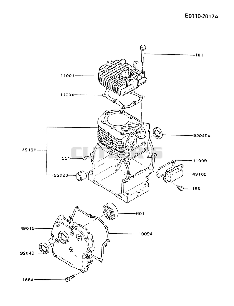CYLINDER/CRANKCASE