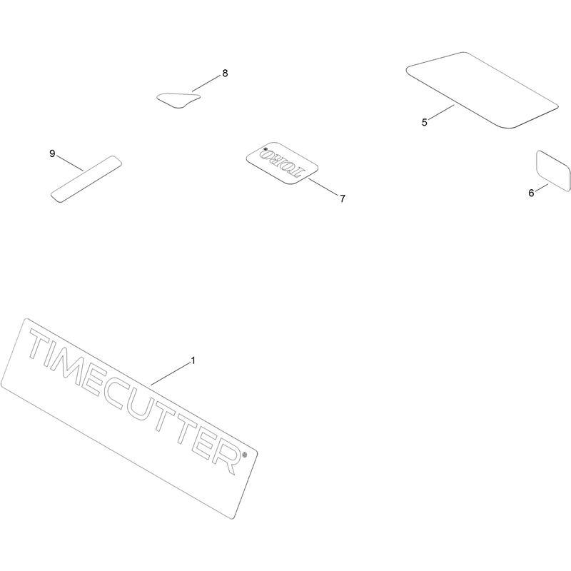 Model Specific Decal Assembly