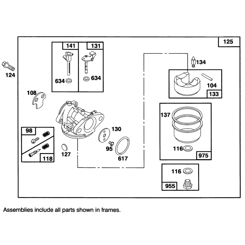 Engine Briggs and Stratton Model 127802-0513-21