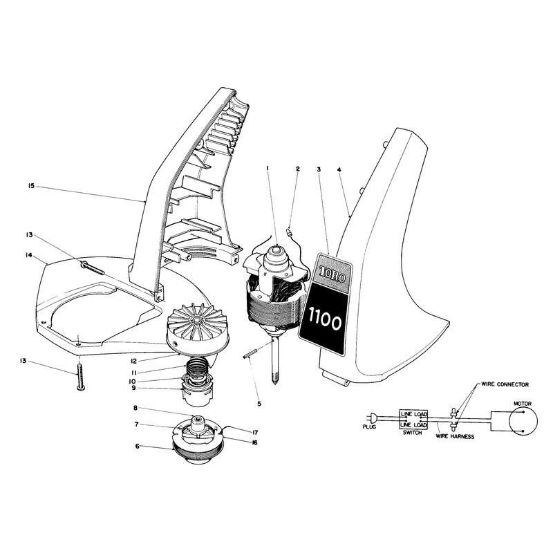 Motor And Housing Assembly