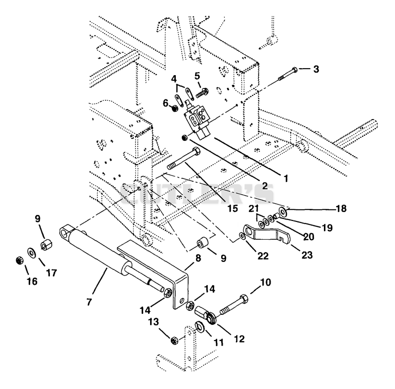 Lift Valve And Cylinder