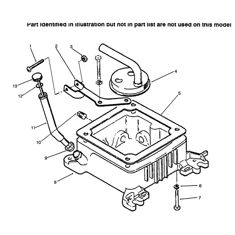 Oil Fill Tube and Base