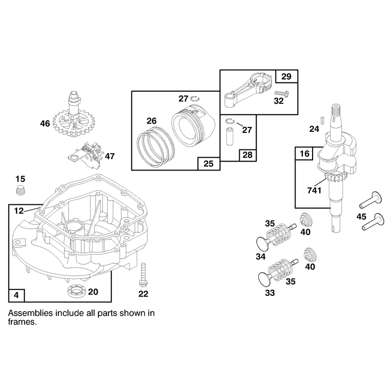 Engine Briggs and Stratton Model 12h802-0658-01