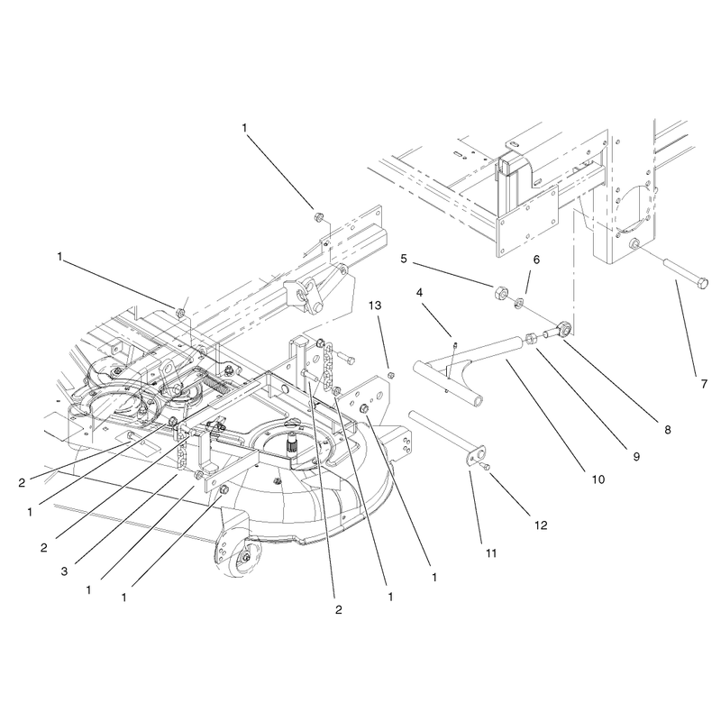 Deck Connection Assembly