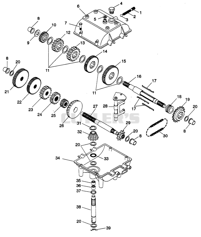 TRANSMISSION MODEL 700-032