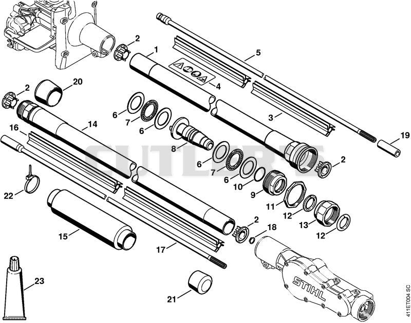 Drive tube assembly