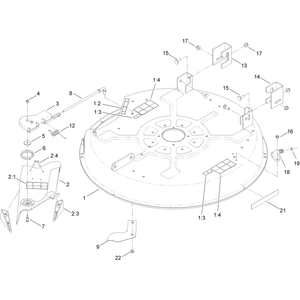 32 Inch Deck Assembly