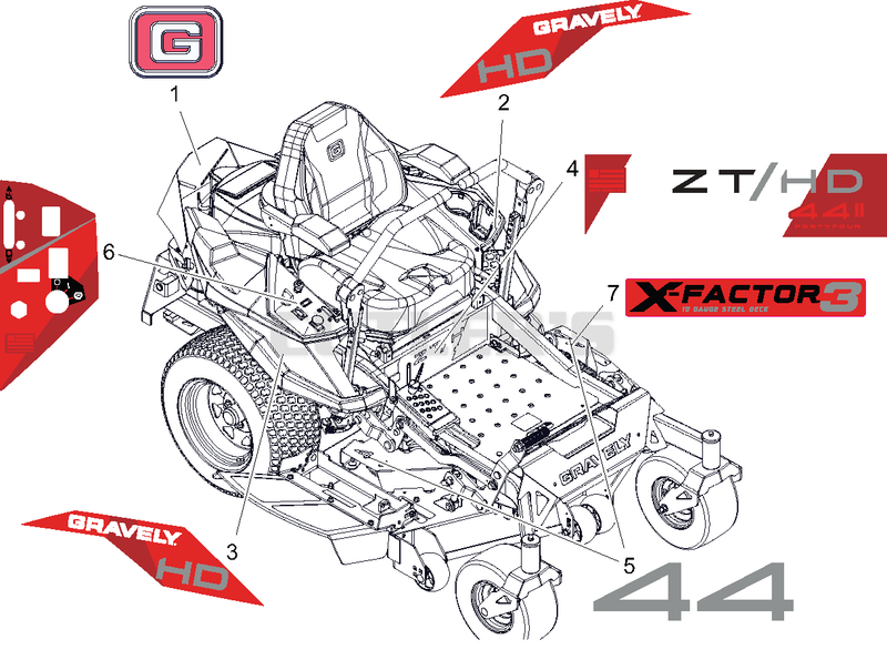 Decals -Style - 44"