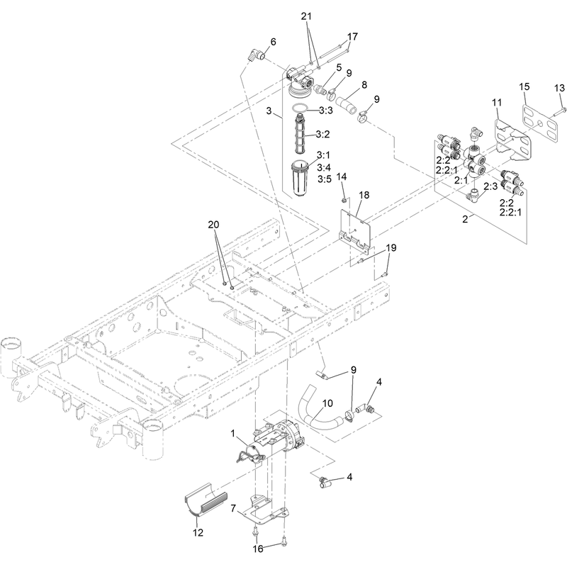 Spray Pump Assembly