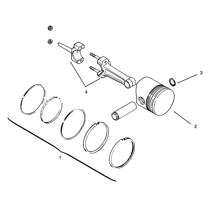 Piston and Rings