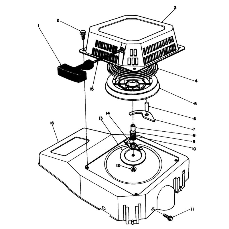 Recoil Assembly Model No Vmg6