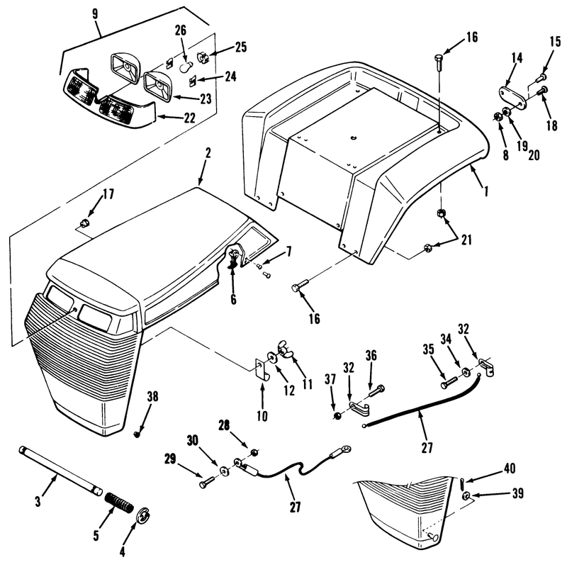 Frame, Sheet Metal And Covers