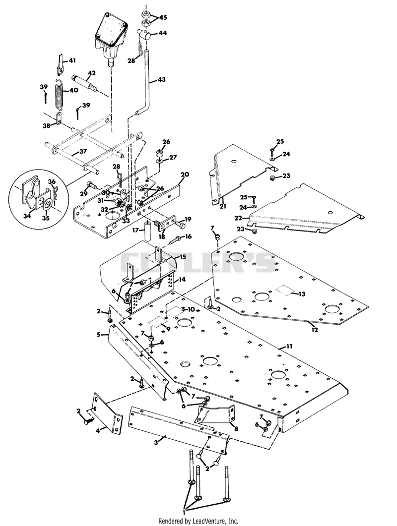 MOWER DECK ASSEMBLY