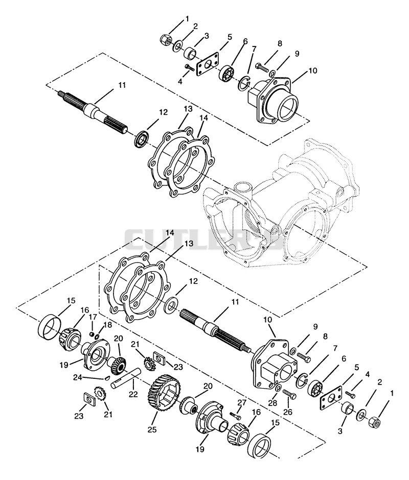 STANDARD DIFFERENTIAL - 2 SPEED