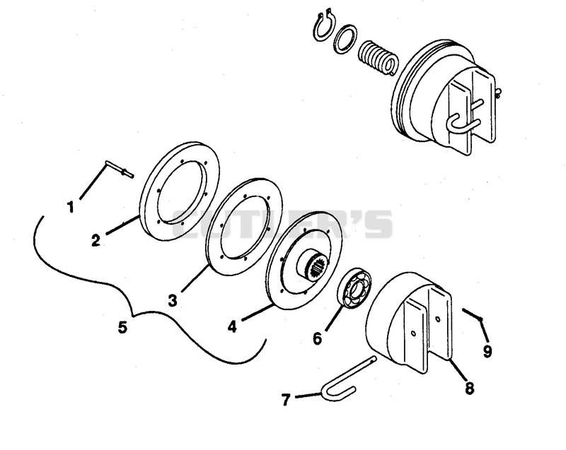 NUMBER ELEVEN - FWD-REV CLUTCH ASSEMBLY