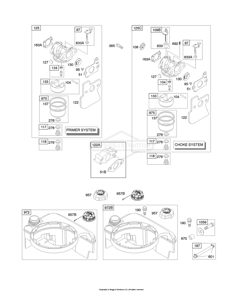 Carburetor, Fuel Supply