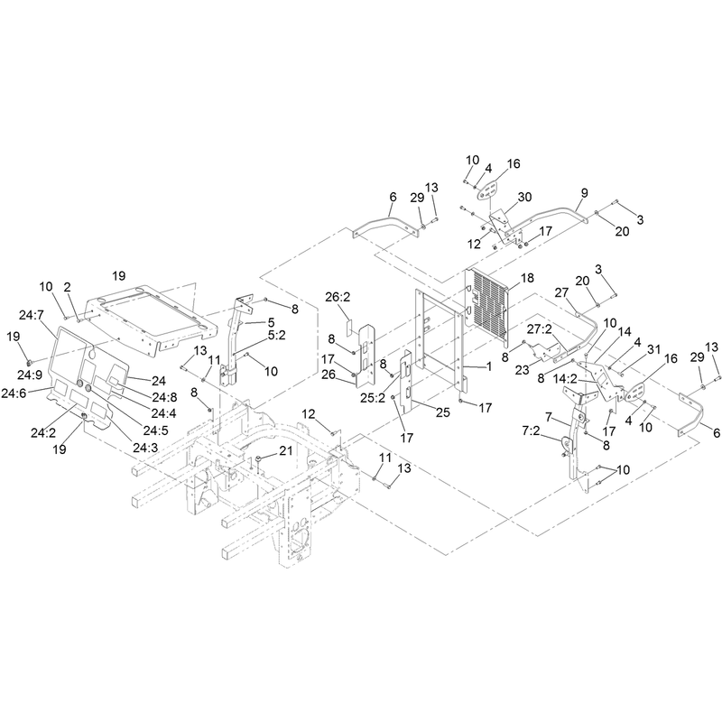 Engine Housing Assembly