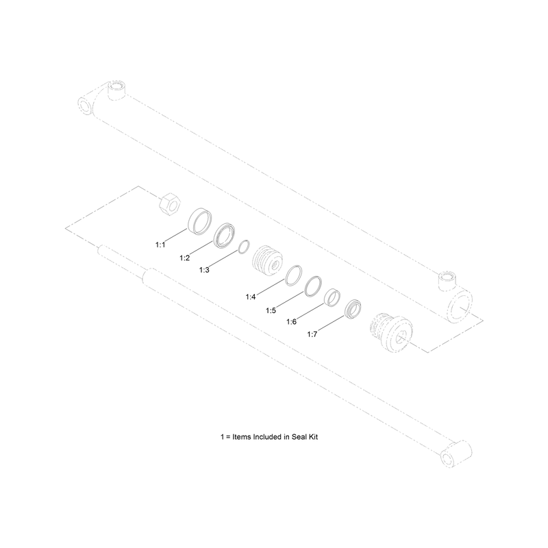 Hydraulic Cylinder Assembly No AU8HC20030