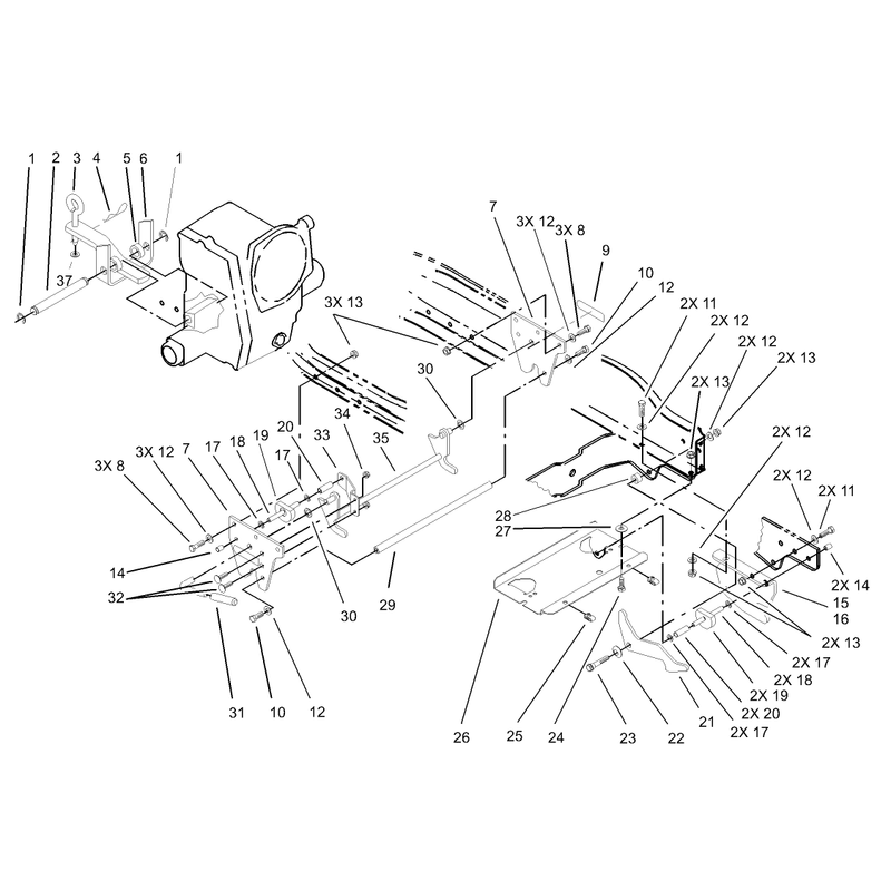 Attach a Matic and Hitch Assembly