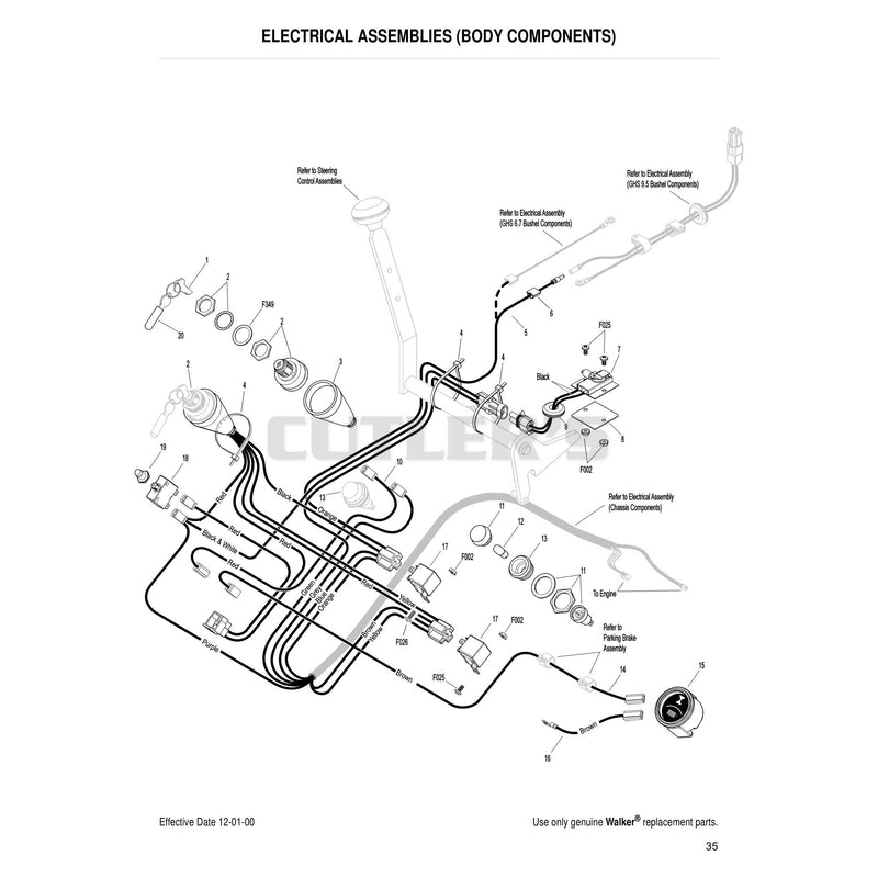 Electrical Assemblies Body Components