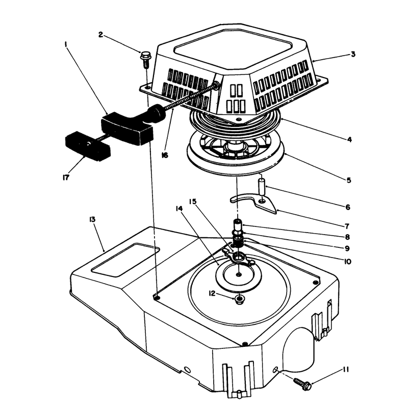 Recoil Assembly Model No Vmj8