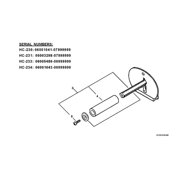 Side Handle S/N 05003298 - 05999999