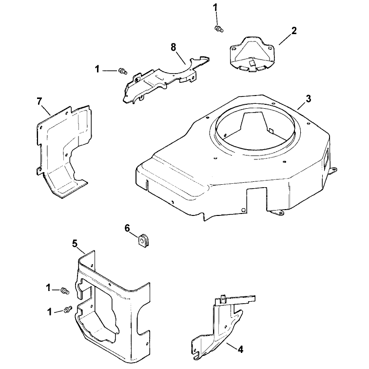 Blower Housing and Baffles