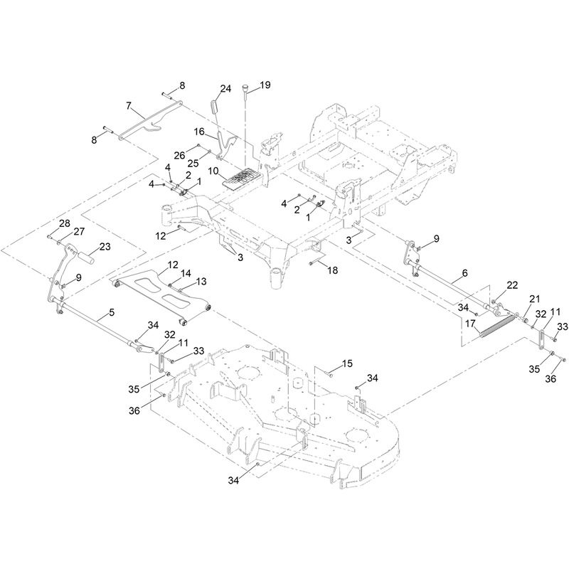 Deck Lift Assembly
