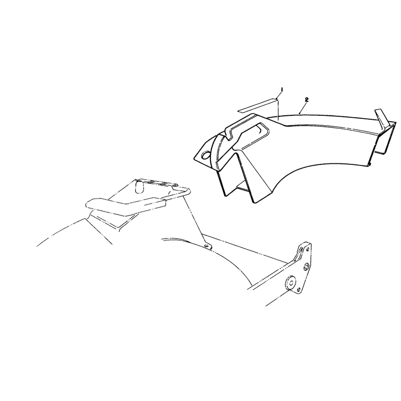 Side Discharge Chute Model No 59110 Optional