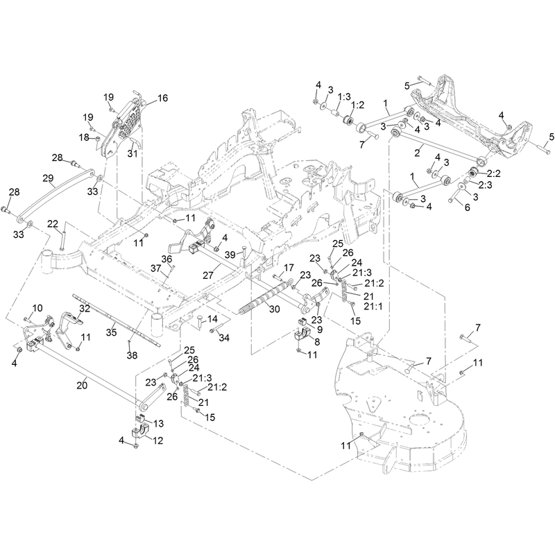 Deck Lift Assembly