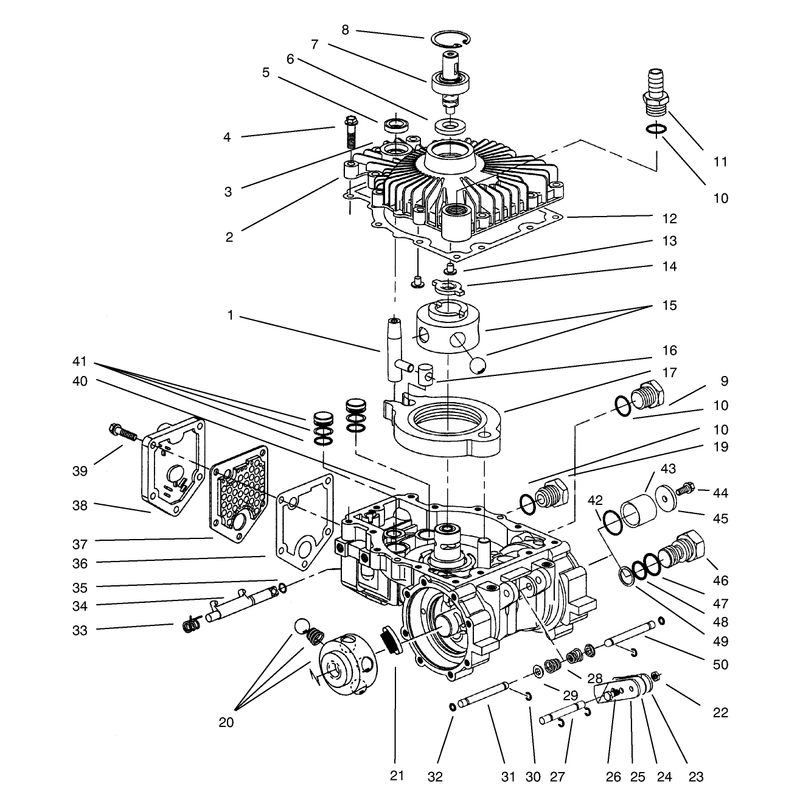 Transmission Assembly Eaton Model 781-016