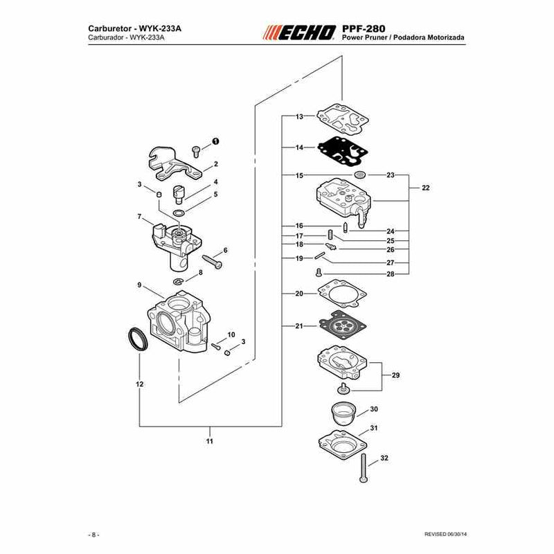 Carburetor - WYK-233A