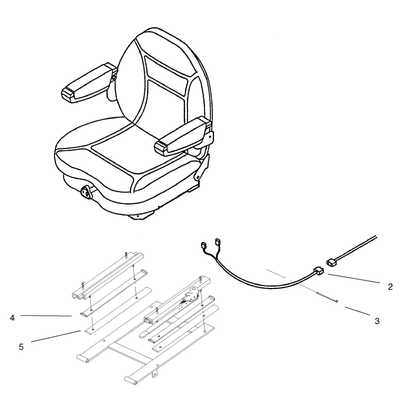 Seat Assembly No 99-8522 Only on 74213