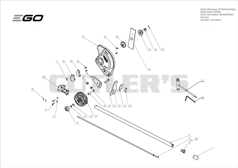 EA0820 Main Assembly