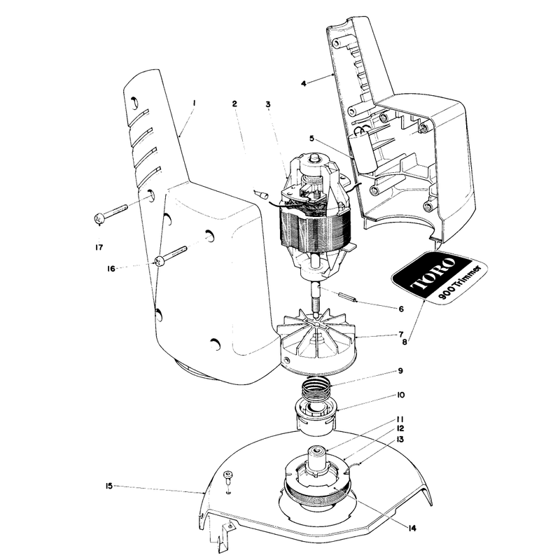 Motor and Housing Assembly