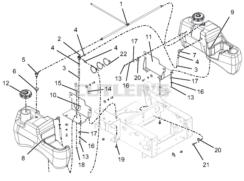Fuel System - Kohler - Non-CARB