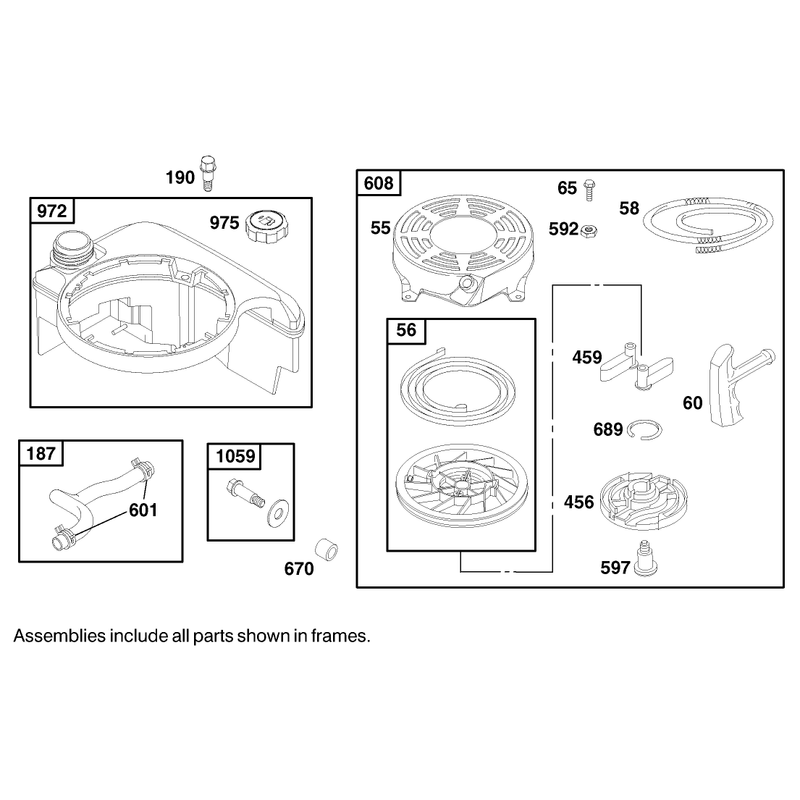 Engine Briggs and Stratton Model 12h802-1767-E1