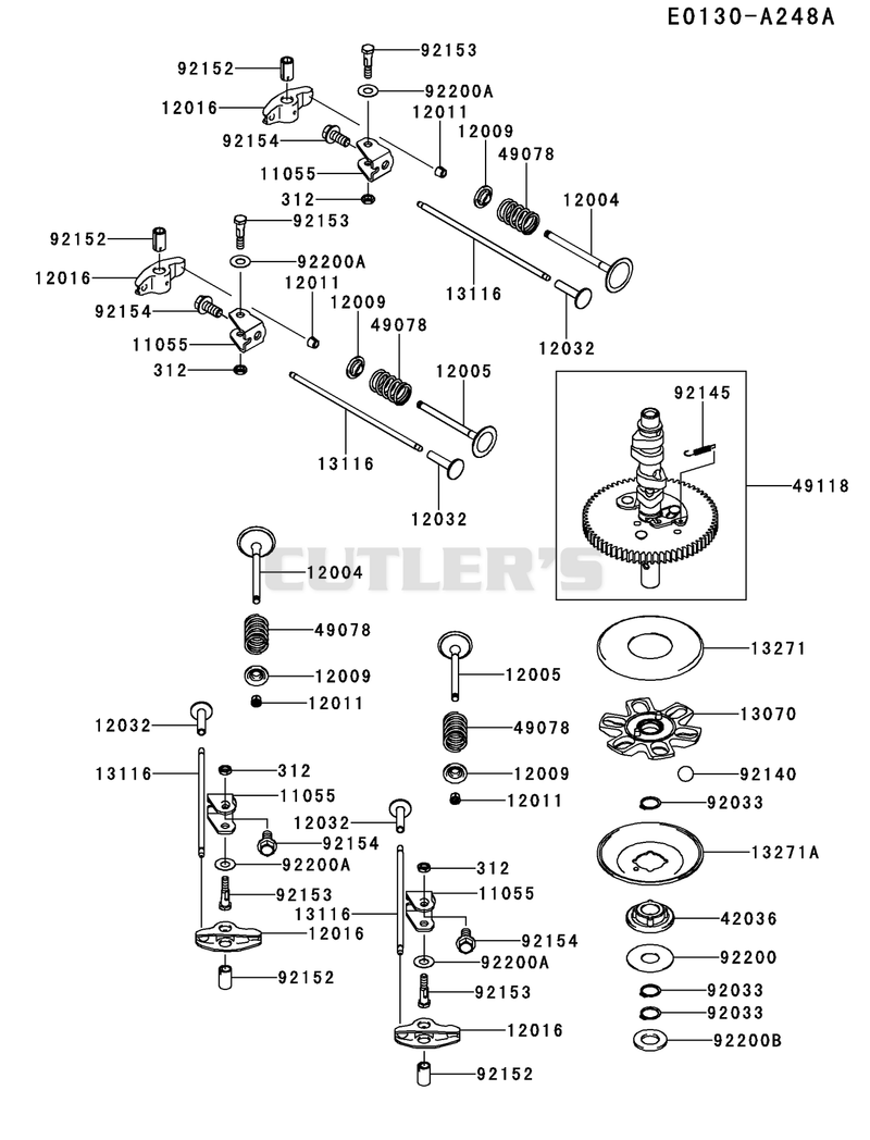 VALVE/CAMSHAFT