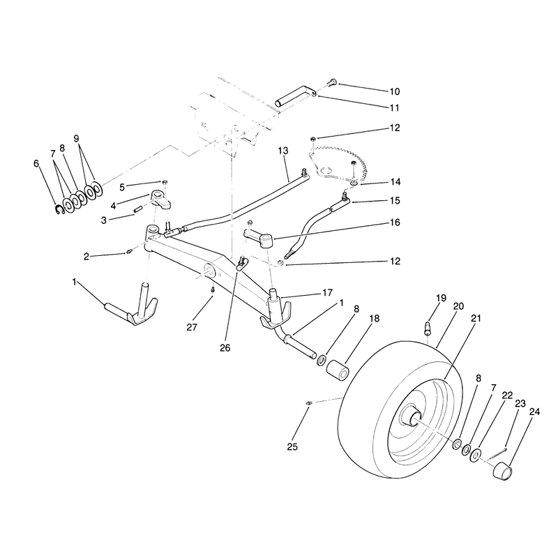 Front Axle Assembly