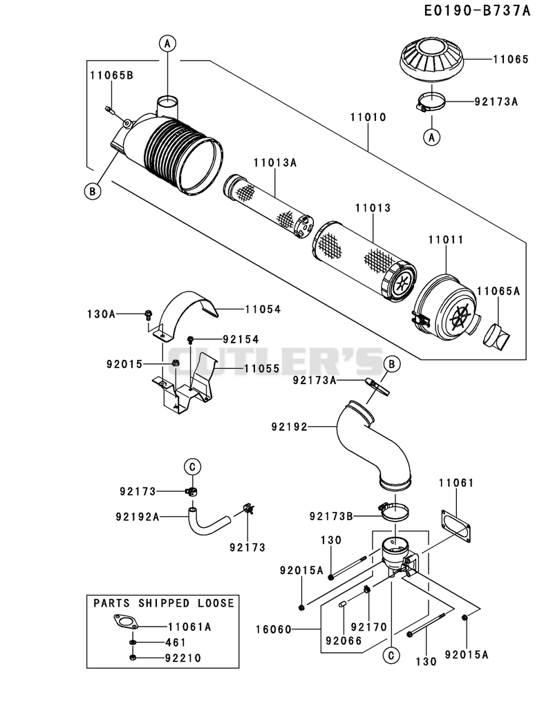 AIR-FILTER/MUFFLER
