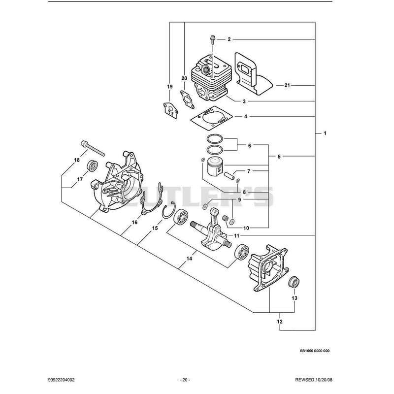 Engine, Short Block -- SB1060