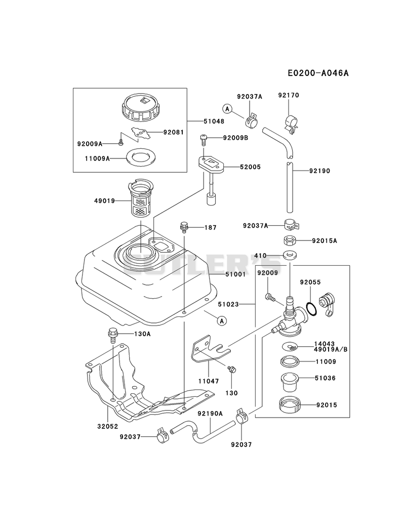 FUEL-TANK/FUEL-VALVE